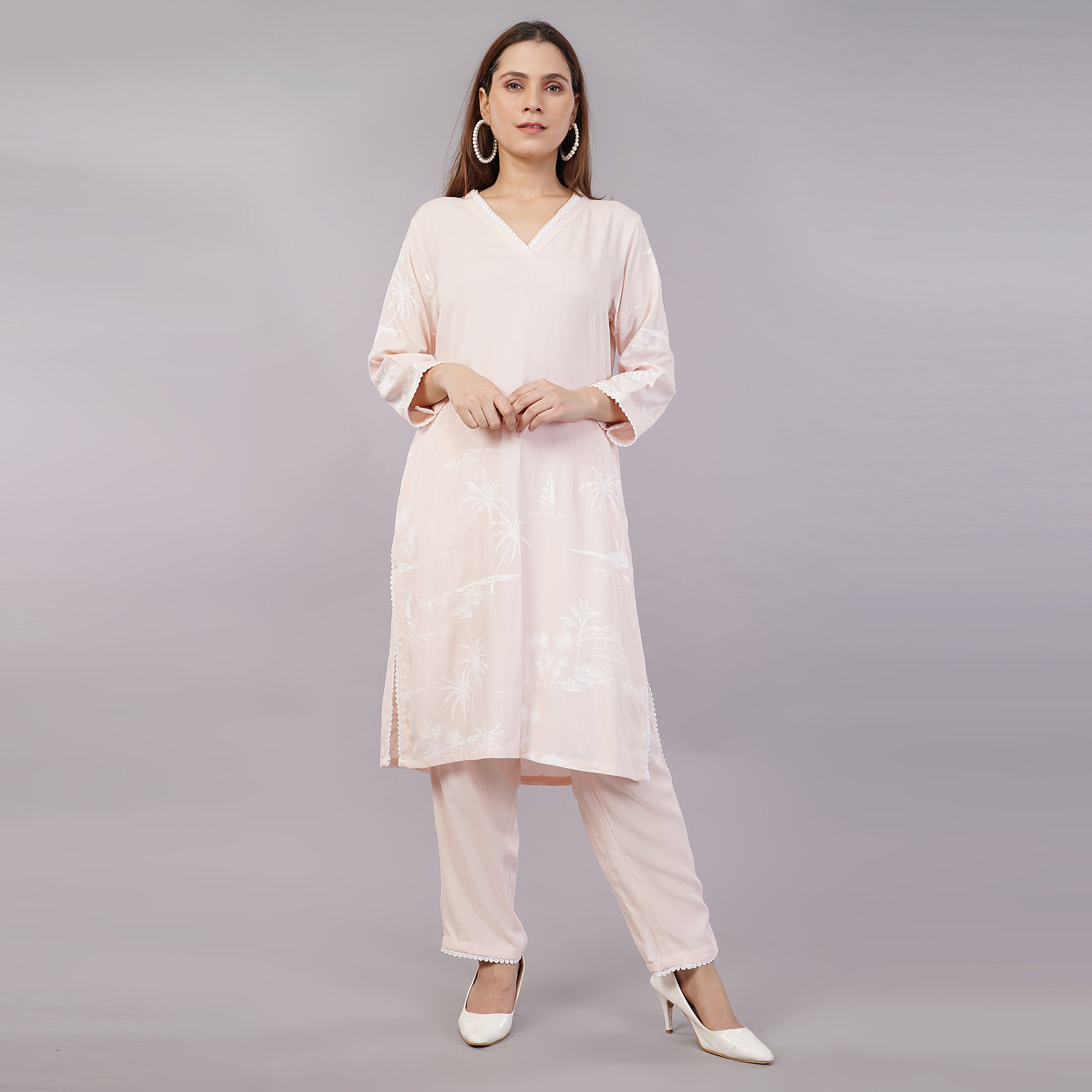 Beach Block Printed Co-ord Set