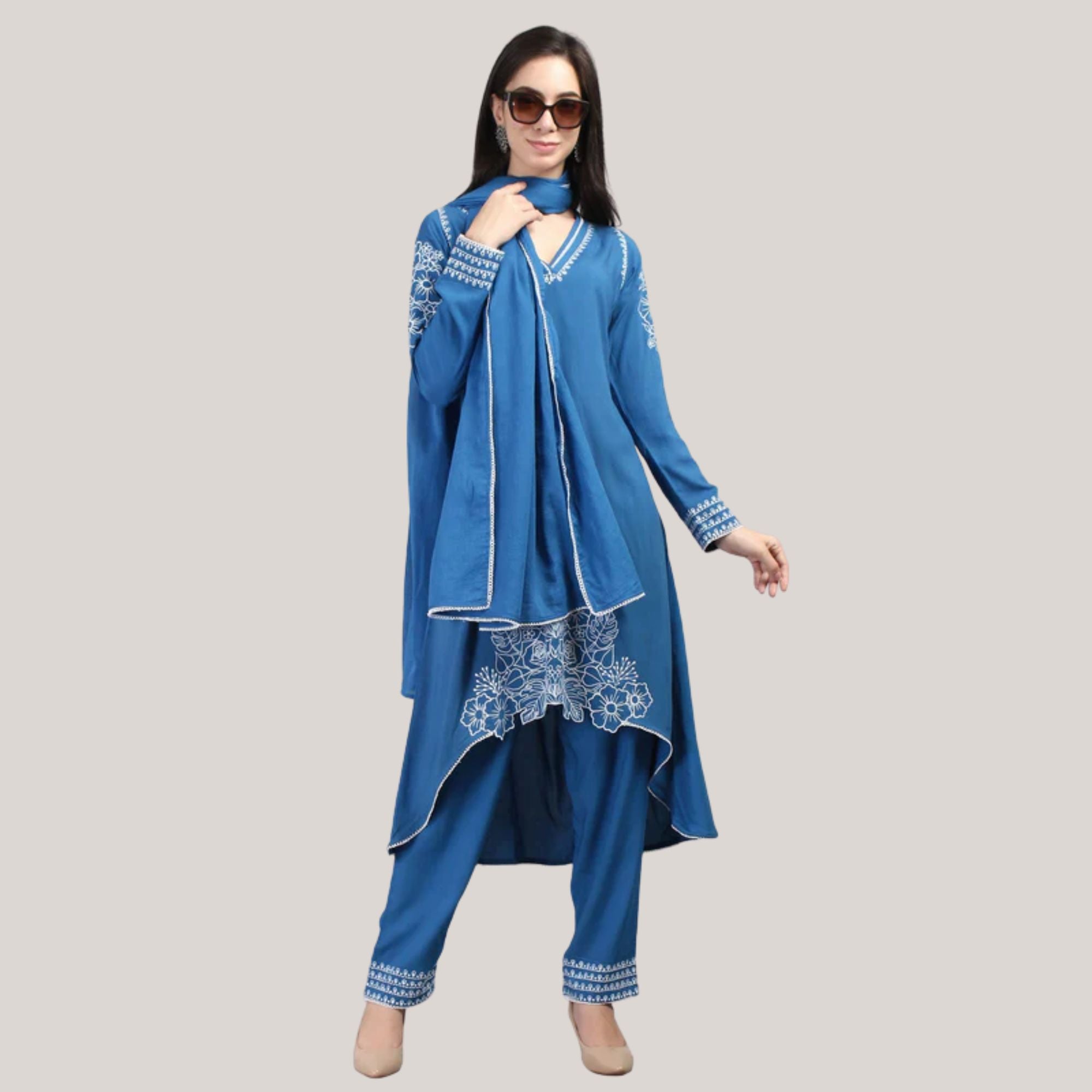 Blue Kurta Set