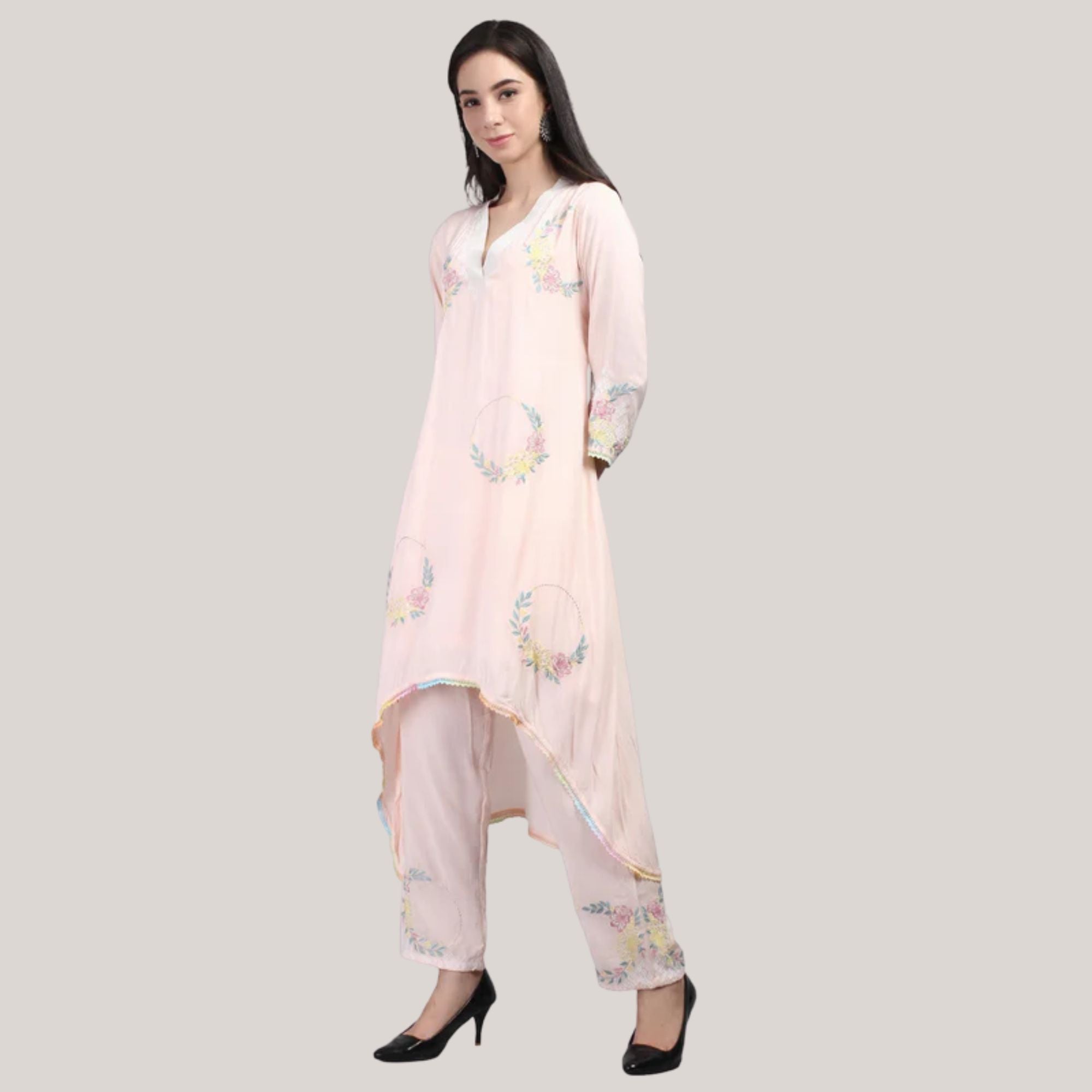Modal C-Cut Kurti-Pant
