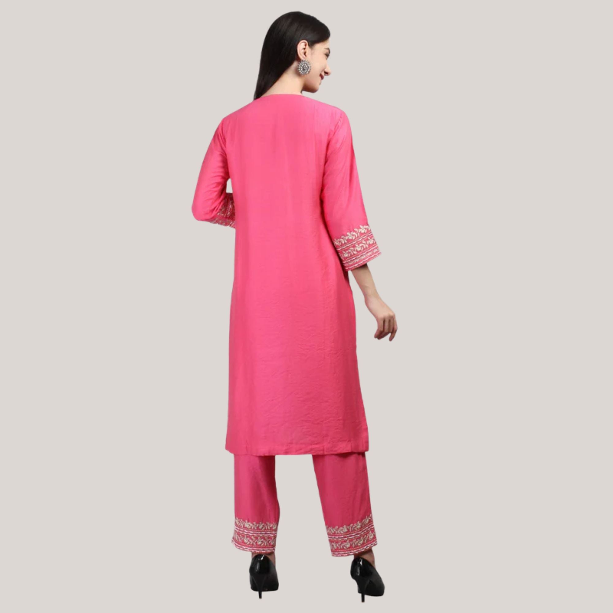 Chanderi Suit
