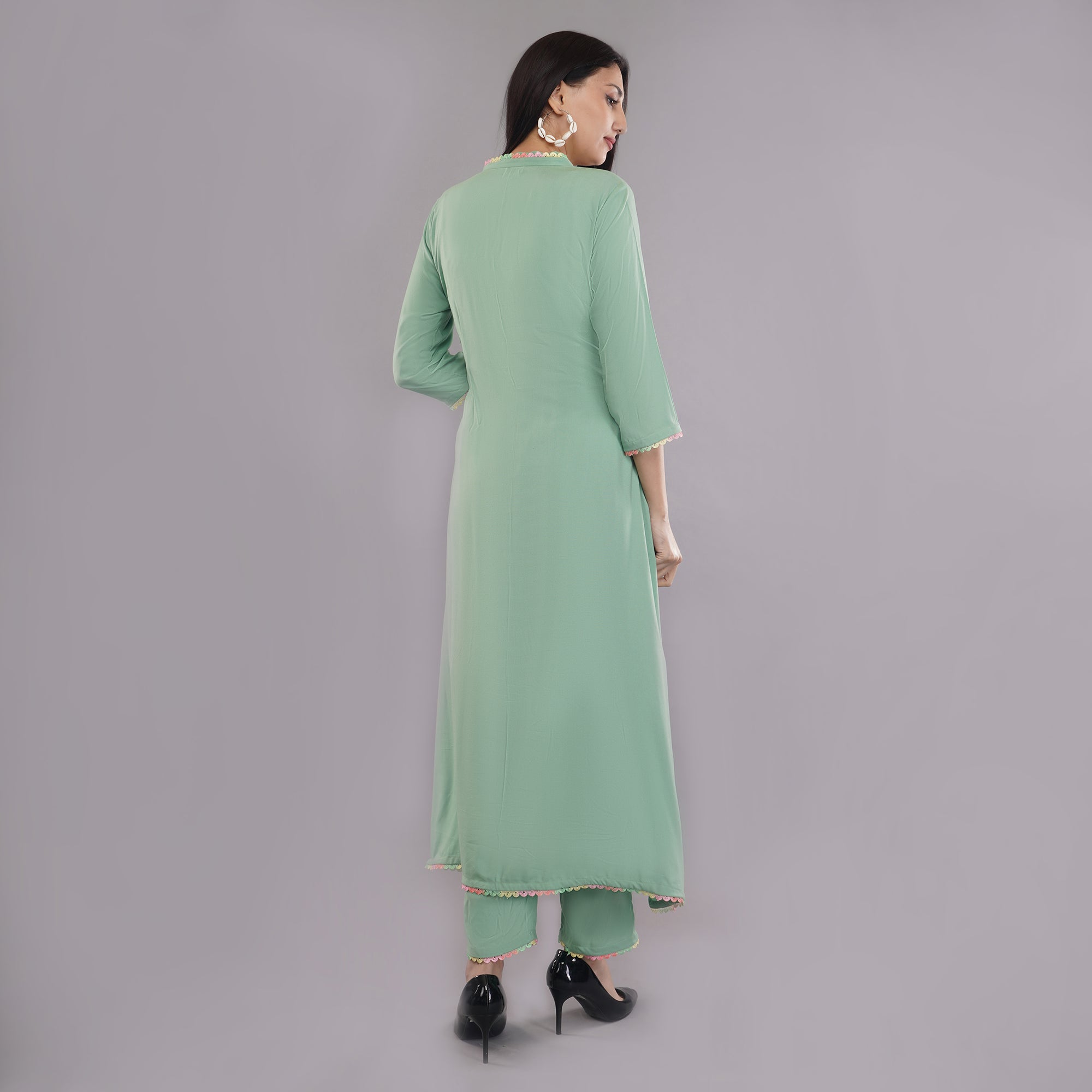 Rayon kurta pant set