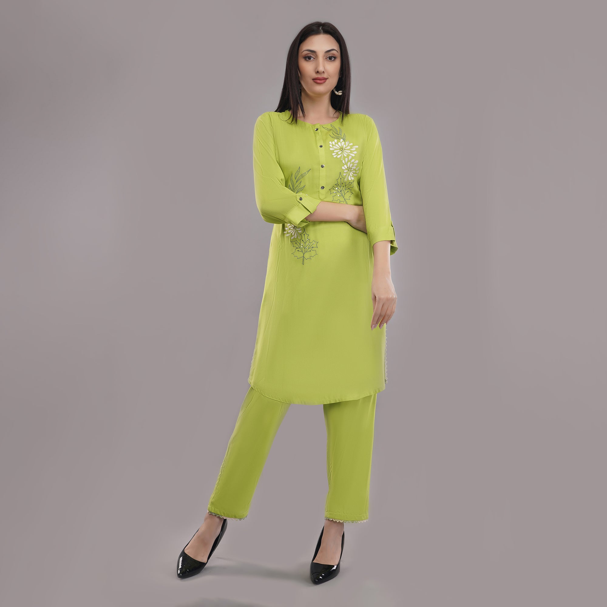 Rayon Fabric Co-ord Set