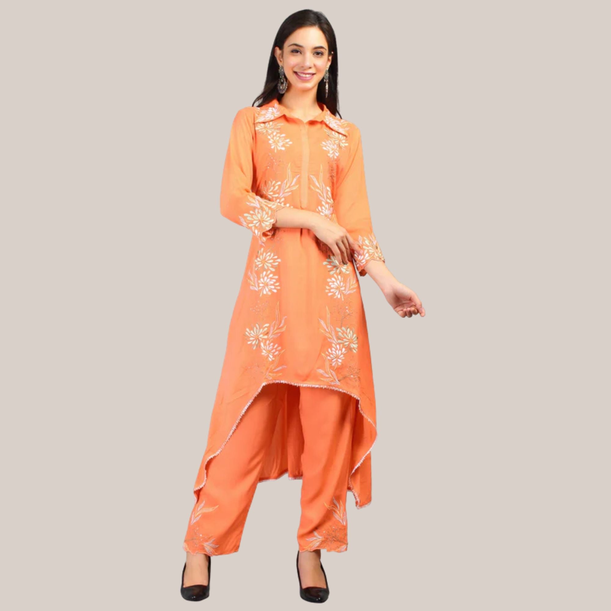Embroidery Kurti set for women