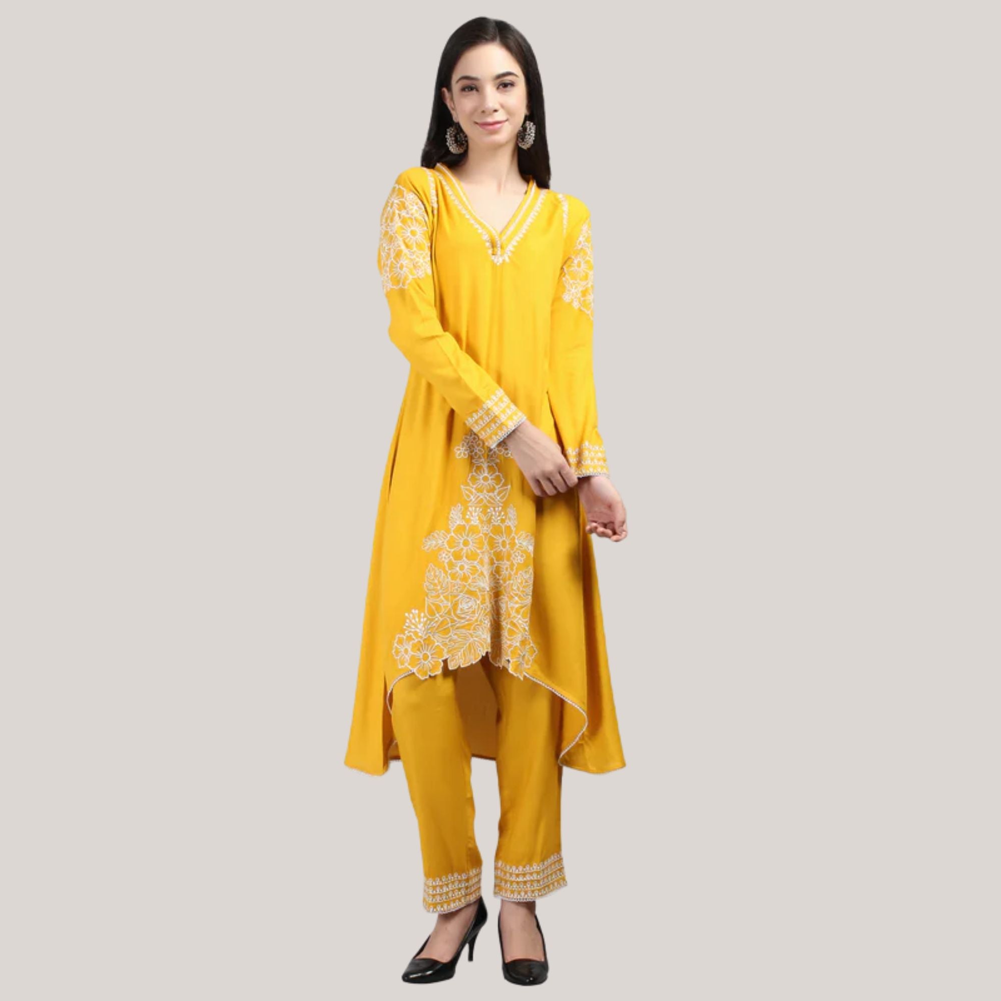 Yellow Rayon C-cut