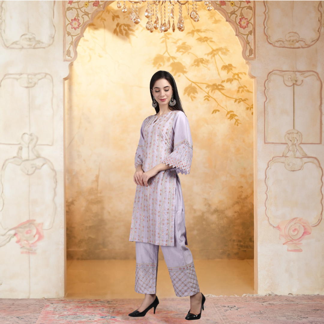 Chanderi Suit