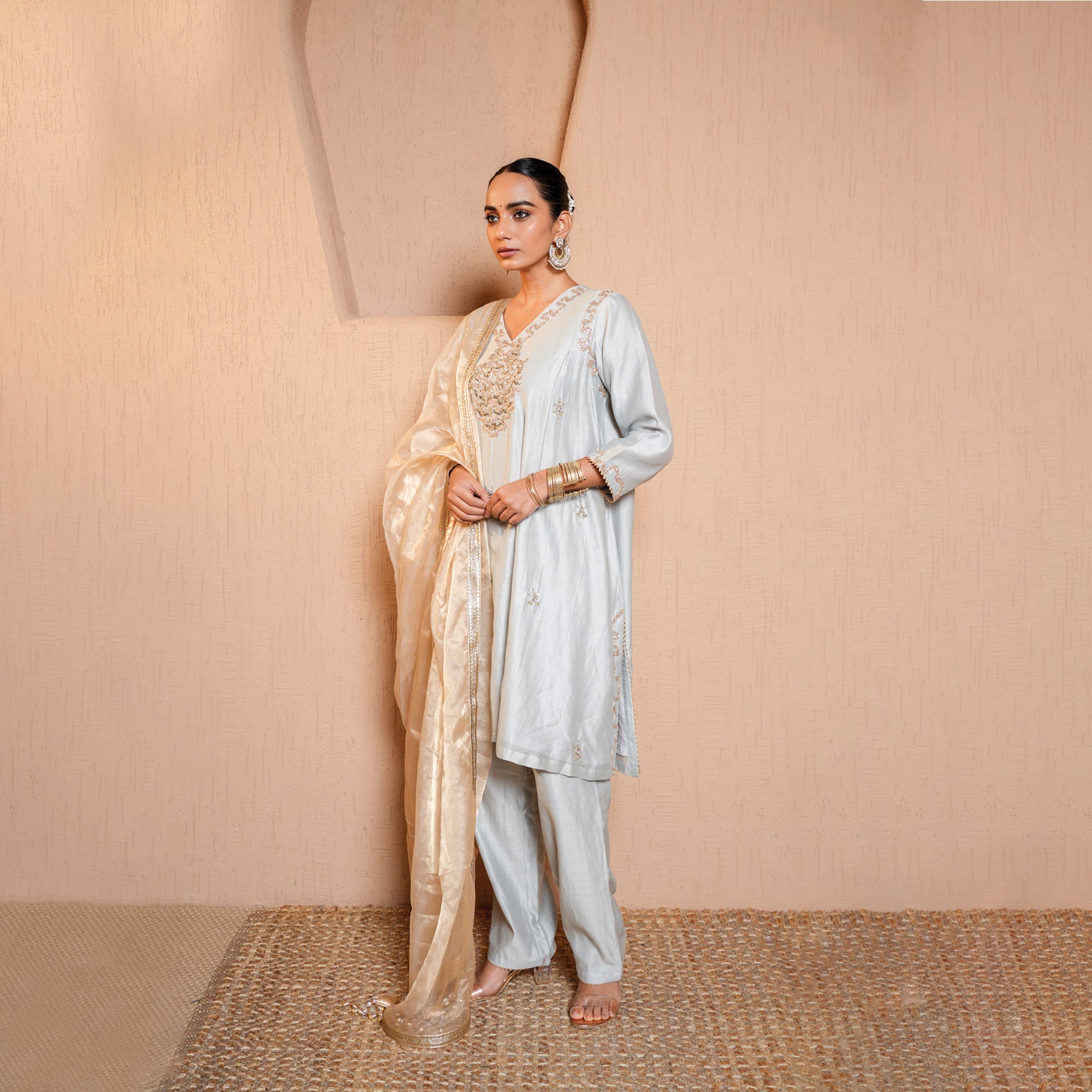 Comfortable festival kurta set