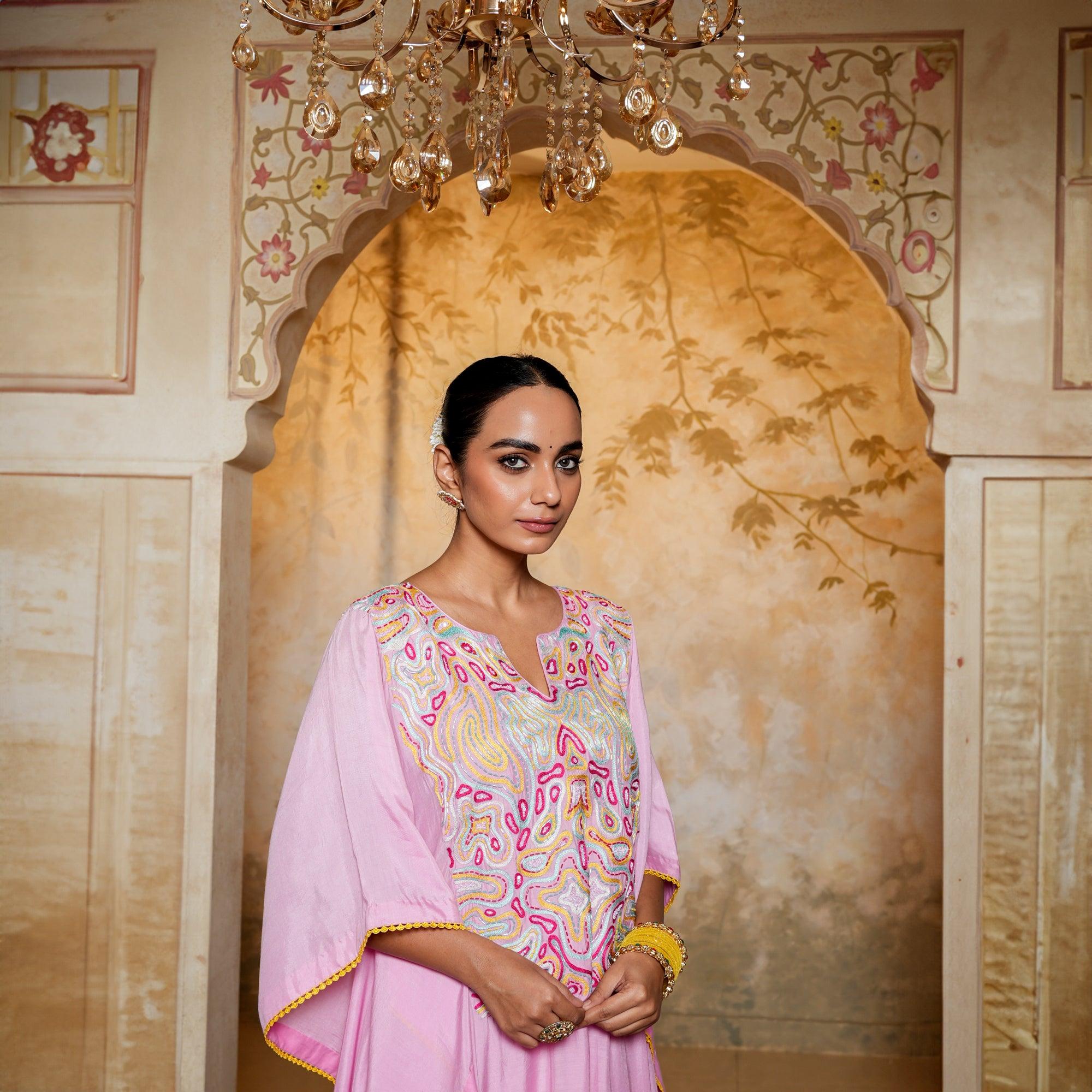muslin kaftan