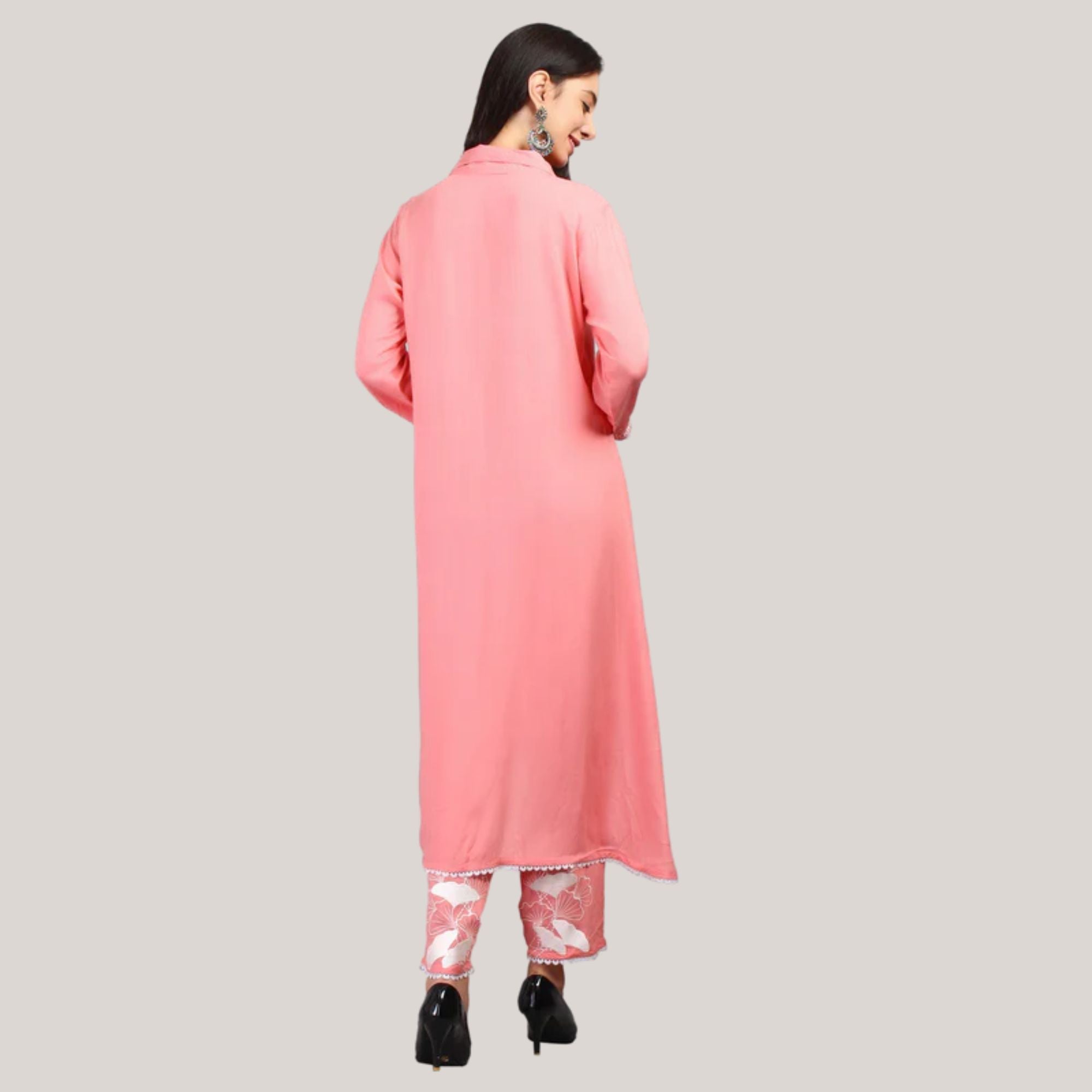 pink kurta