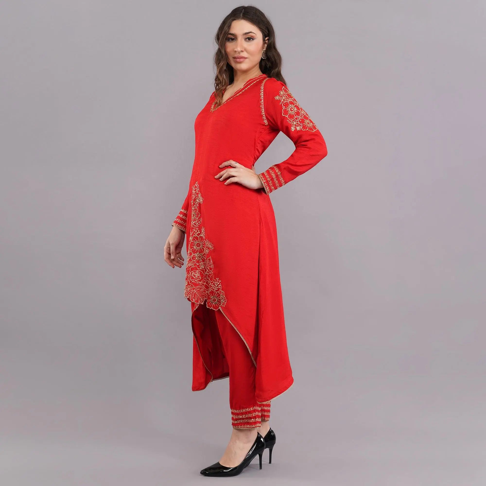 Ethnic wear Chanderi suits
