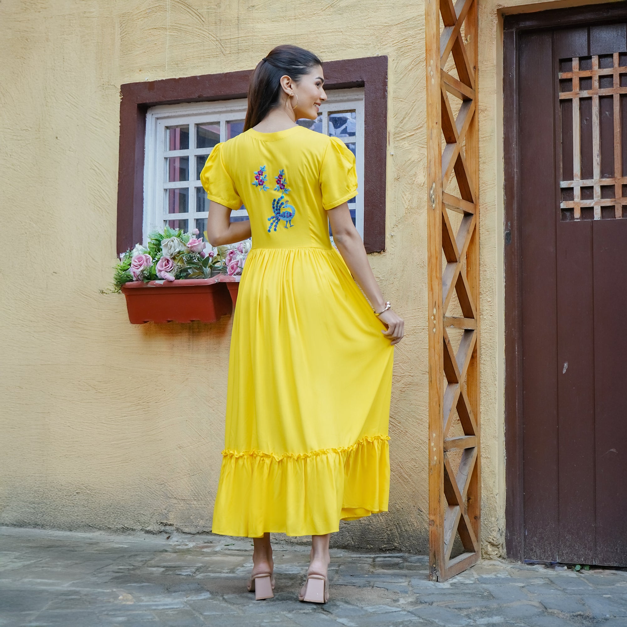 yellow summer dresses