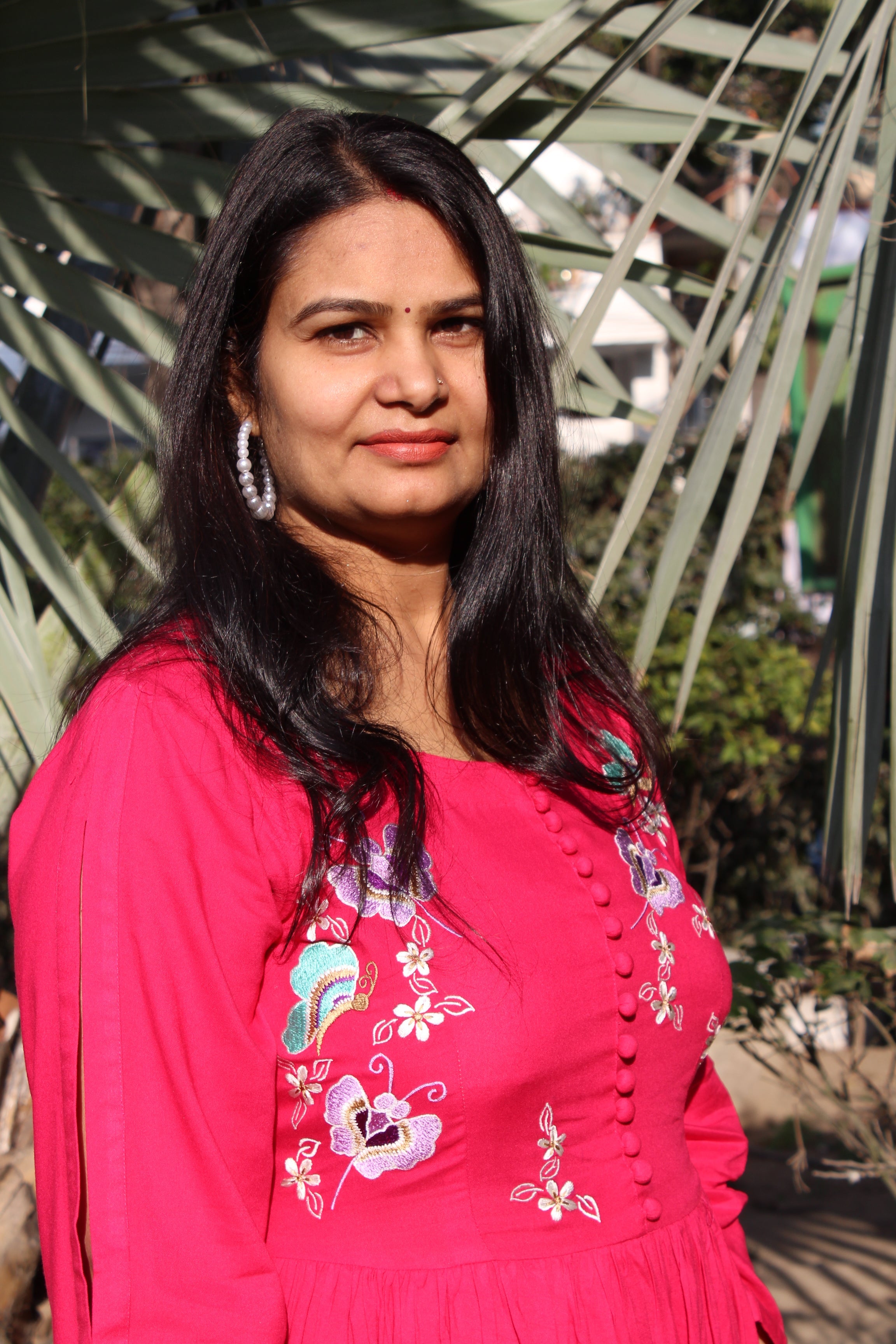 floral frock dress

