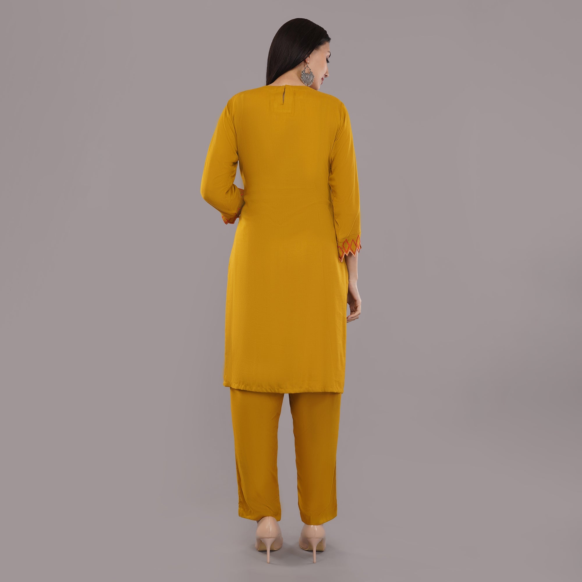 Rayon kurta pant set
